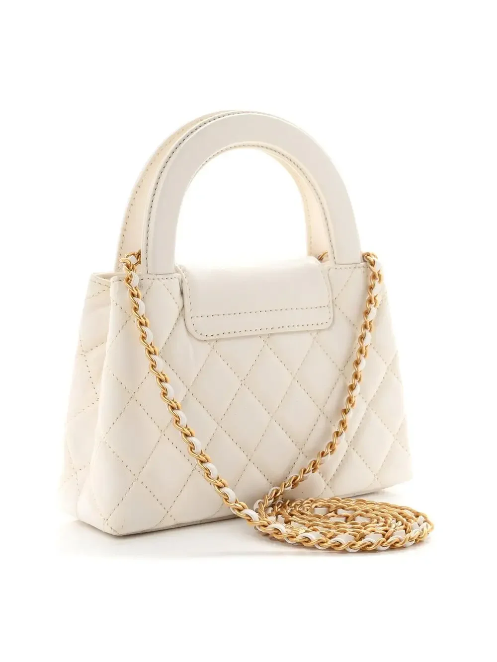 Chanel Shiny Aged Calfskin Quilted Nano #335710C67B